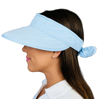 Ladies Visor - Light Blue