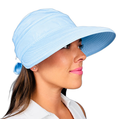 Ladies Visor - Light Blue