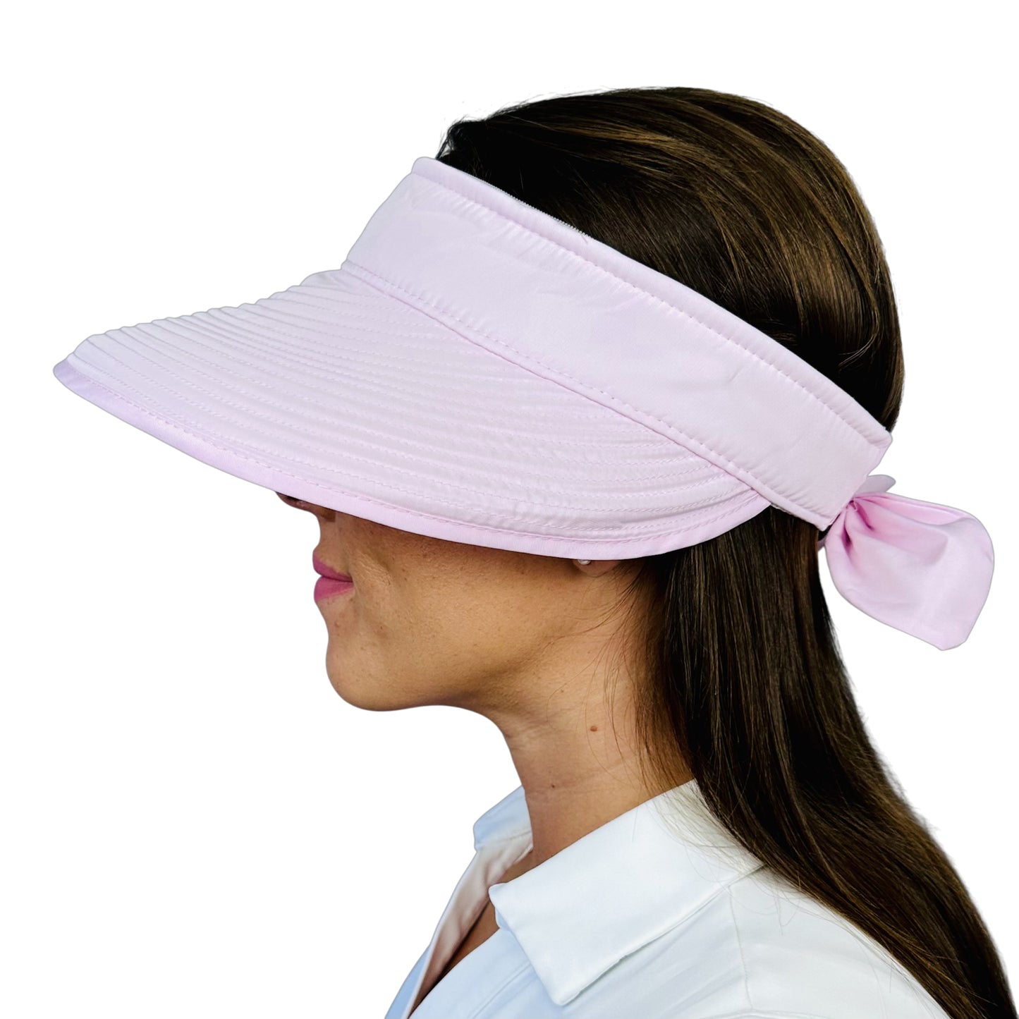 Ladies Visor - Light Pink