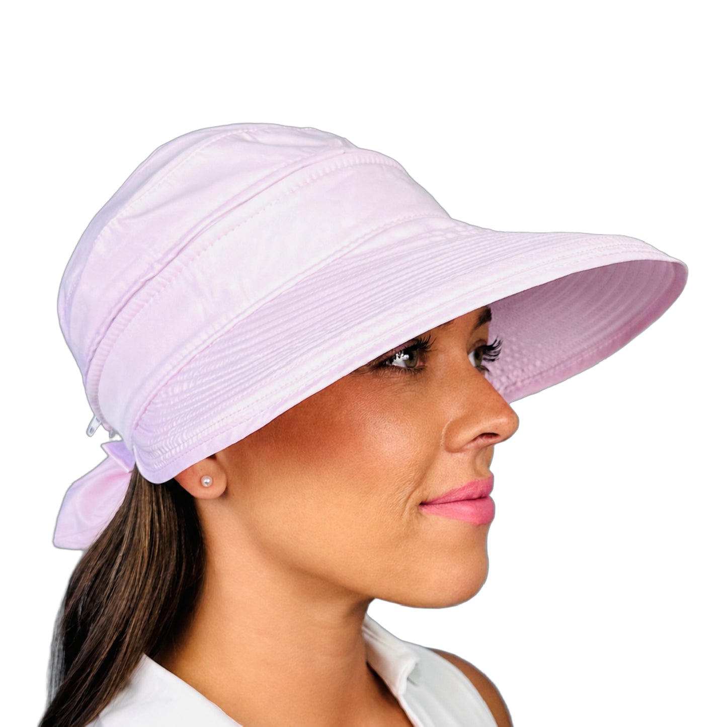 Ladies Visor - Light Pink