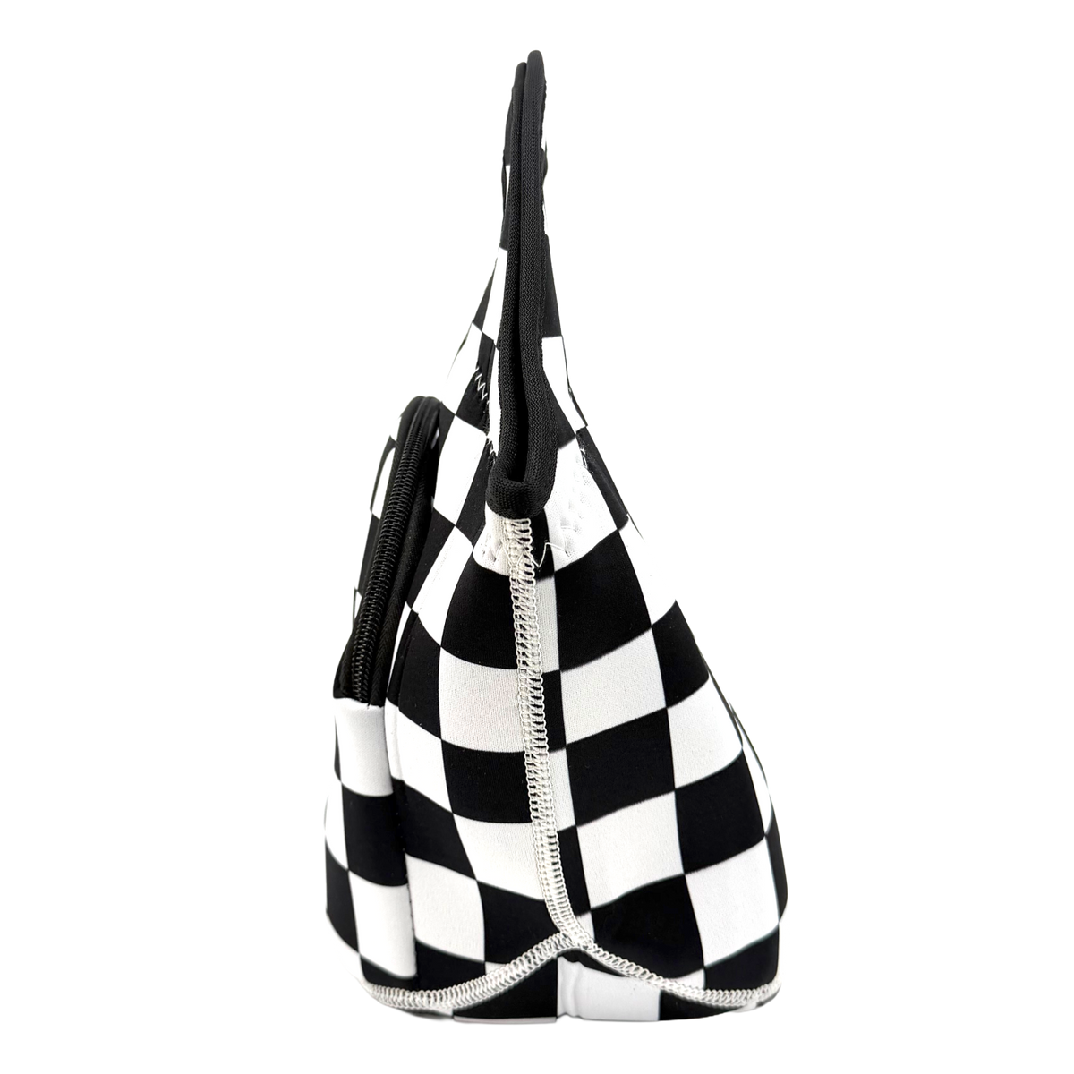 Neoprene Lunch Bag with Pocket - Par-Fect Black