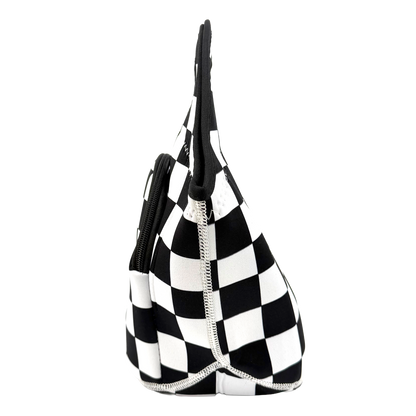 Neoprene Lunch Bag with Pocket - Par-Fect Black
