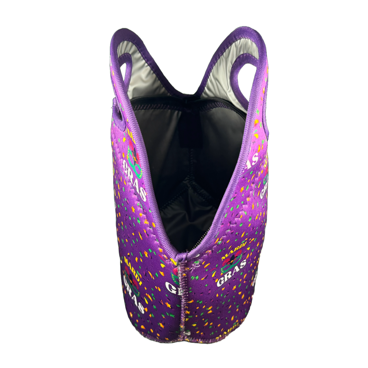 Neoprene Lunch Bag - Mardi Gras