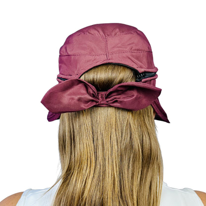 Ladies Visor - Maroon