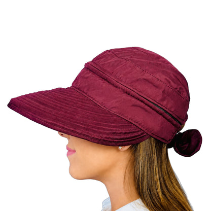 Ladies Visor - Maroon