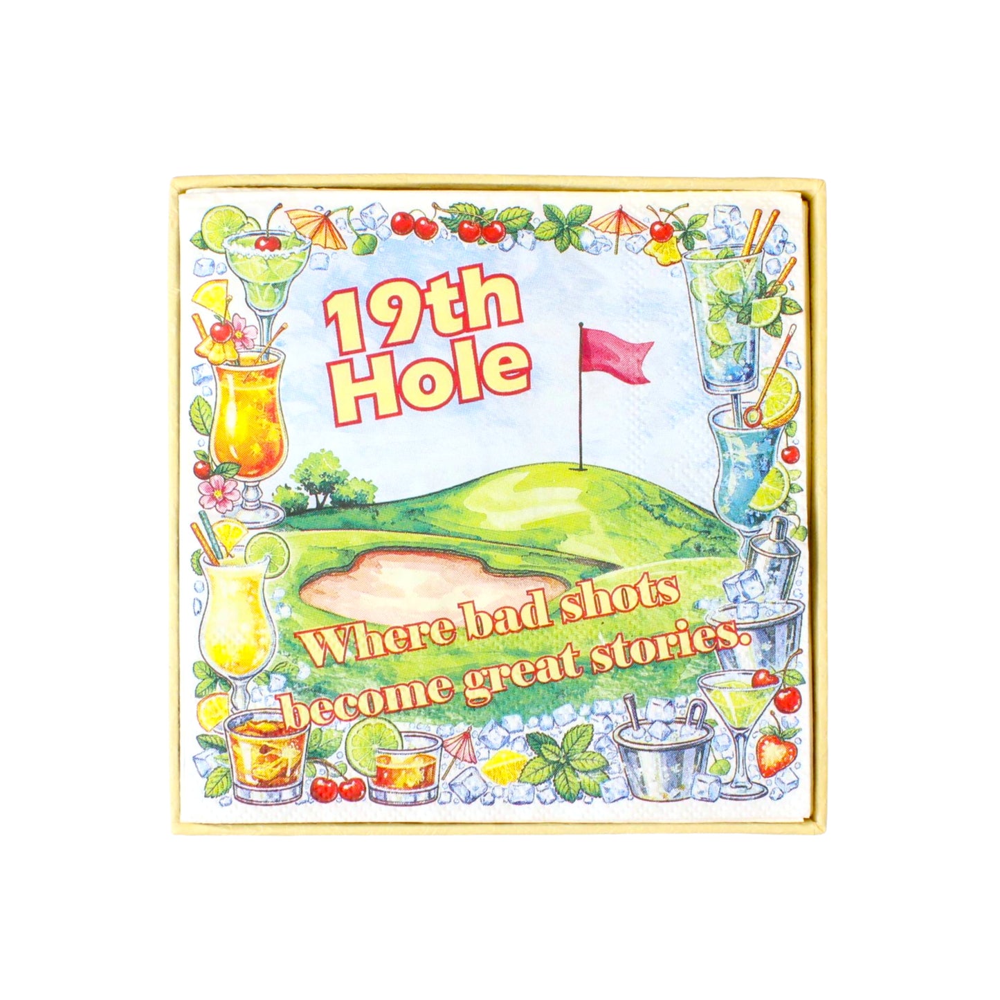 Cocktail Napkin - NPKN-004 - Pack of 20