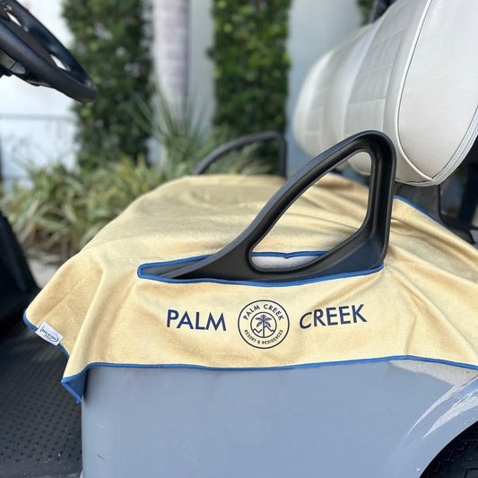 Golf Cart Seat Cover - Custom Logo