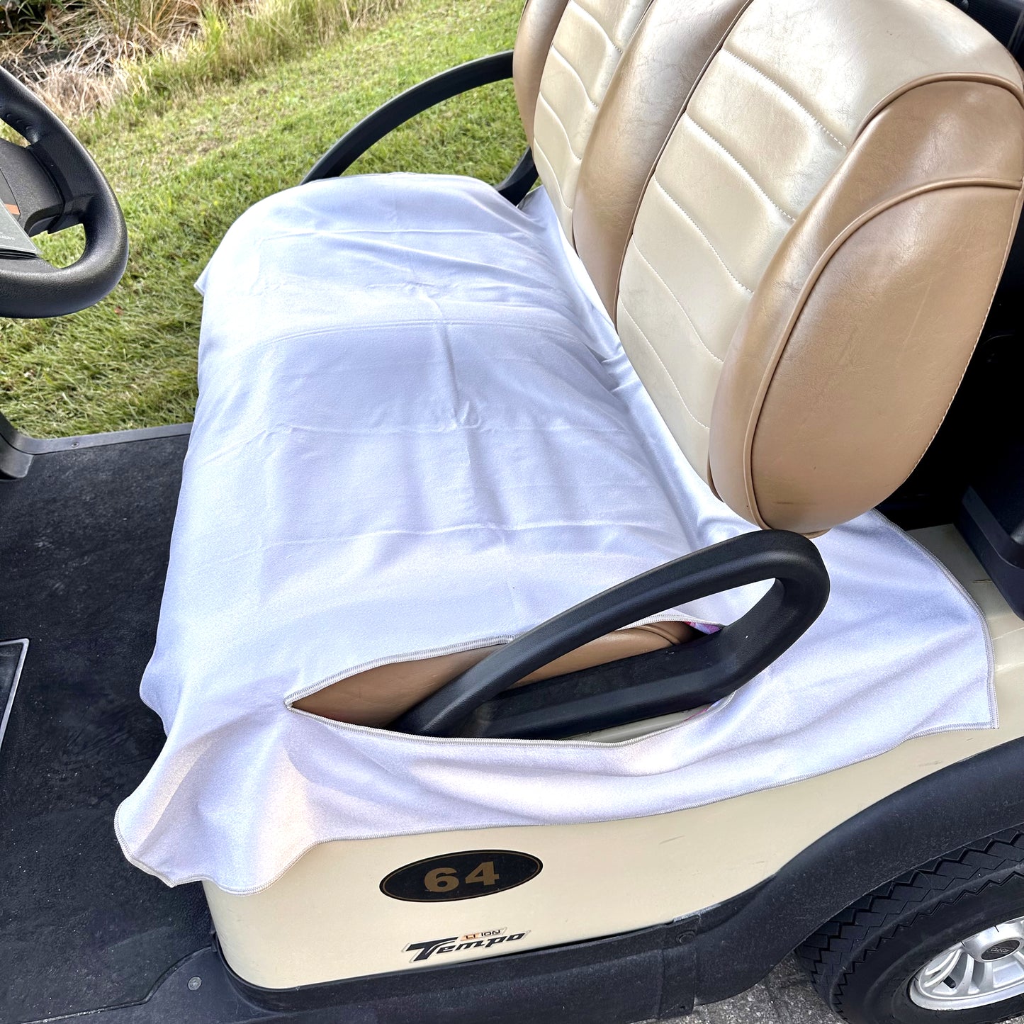 Golf Cart Seat Cover - Floral Clubs