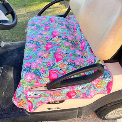Golf Cart Seat Cover - Midnight Birdie