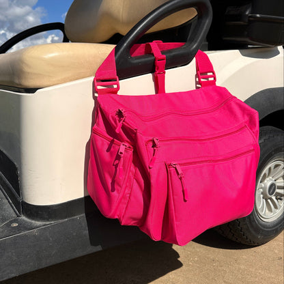 Cart Caddy Personalized - Power Pink