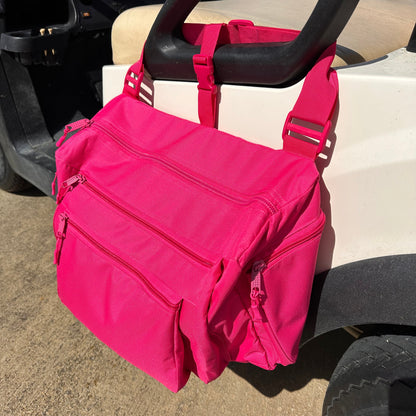 Cart Caddy Personalized - Power Pink