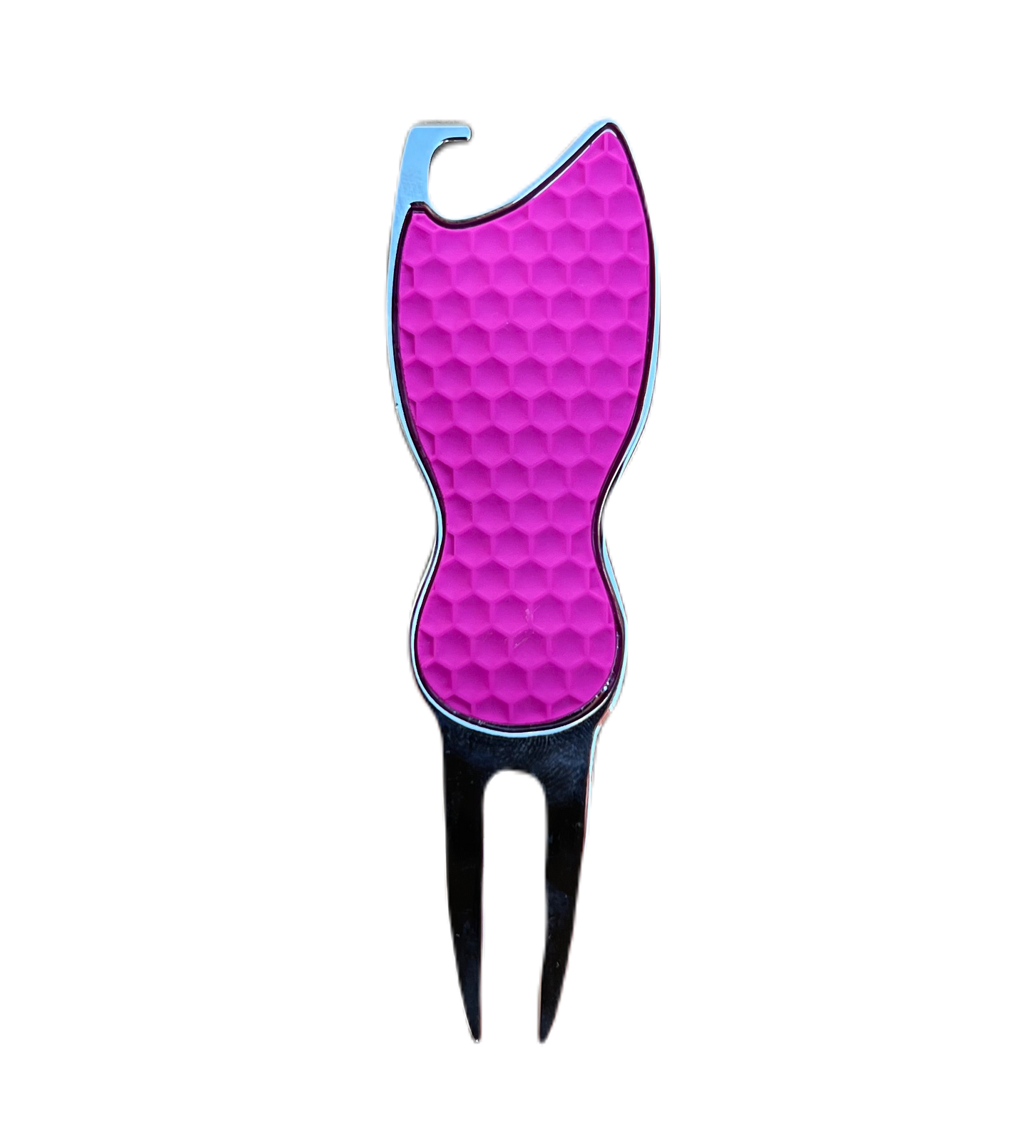 Bottle Opener Divot Repair Tool - Pink