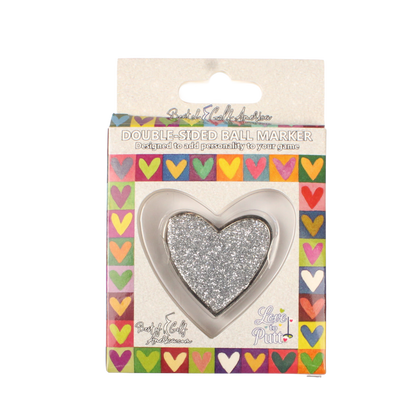 Platinum Putt - Love to Putt Ball Marker