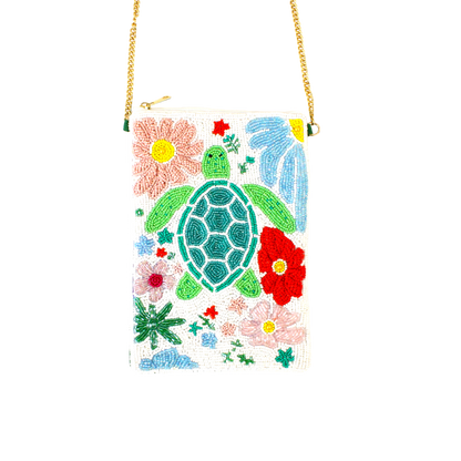 Sea Turtle - Beaddie Phone Bag