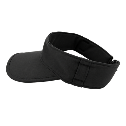 Ladies Sunglass Visor - Black