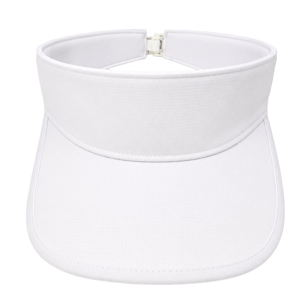 Ladies Sunglass Visor - White