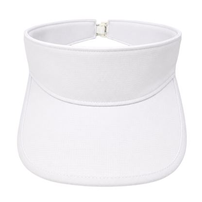Ladies Sunglass Visor - White