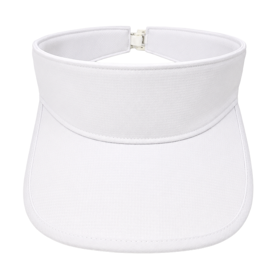 Ladies Sunglass Visor - White