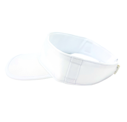 Ladies Sunglass Visor - White