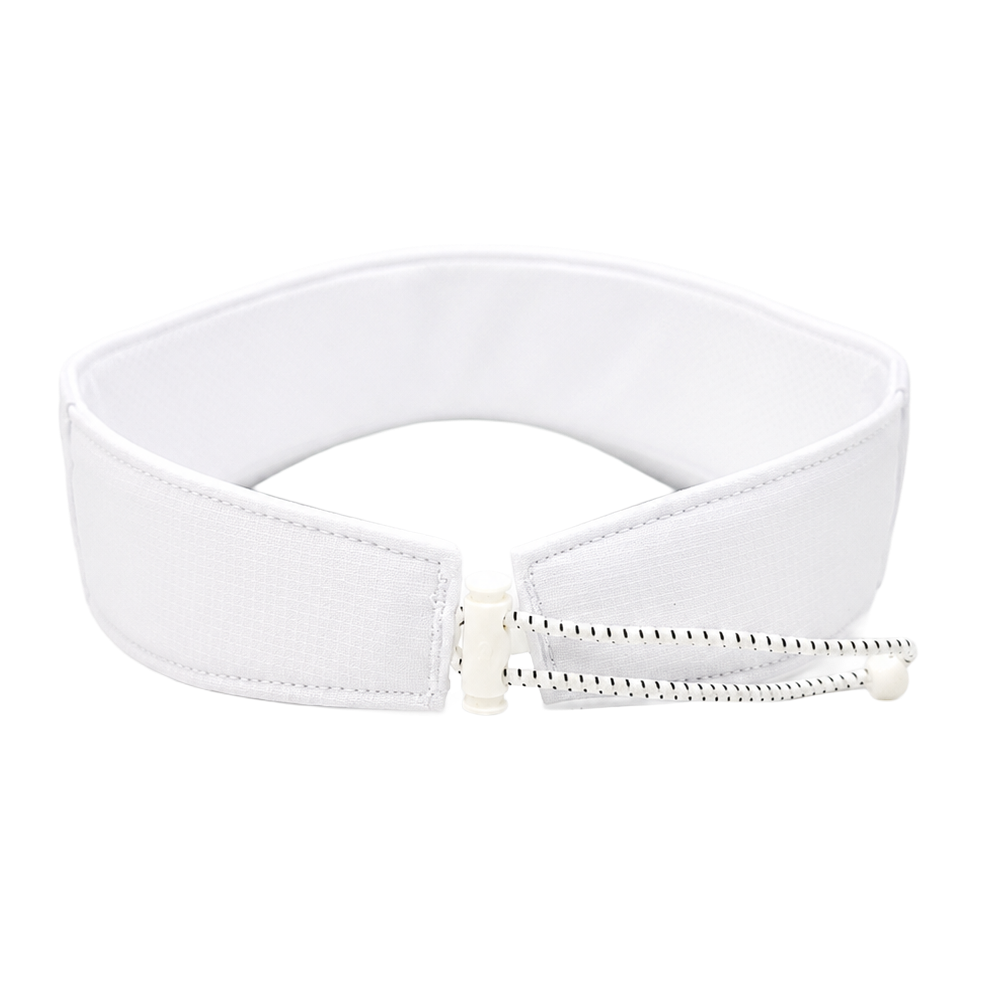 Ladies Sunglass Visor - White