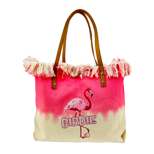 Tee To Sea Tote - Flamingo