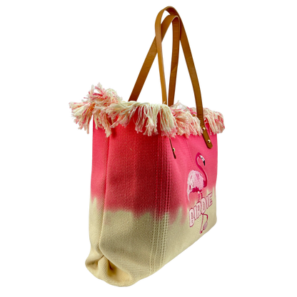Tee To Sea Tote - Flamingo