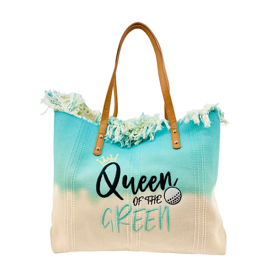 Tee To Sea Tote - Queen of the Green