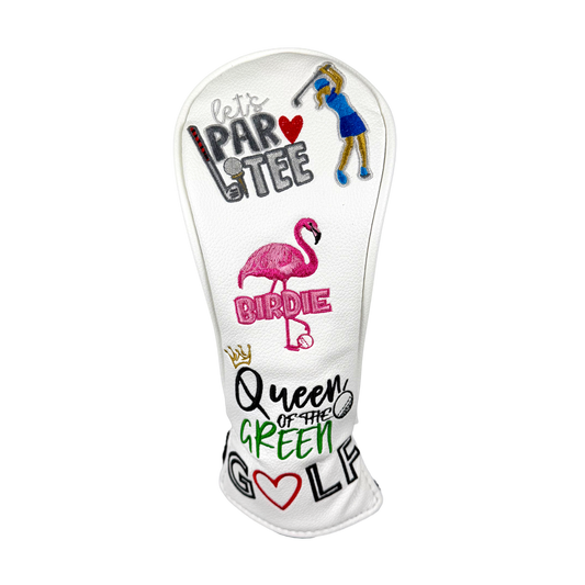 Hybrid Head Cover - Leather Tee Time Collection