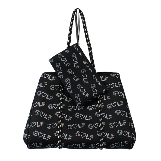 Fashion Tote Bag - Love Golf