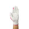 Ladies golf glove with flamingo pattern