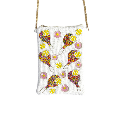 Tennis Rackets - Beaddie Phone Bag