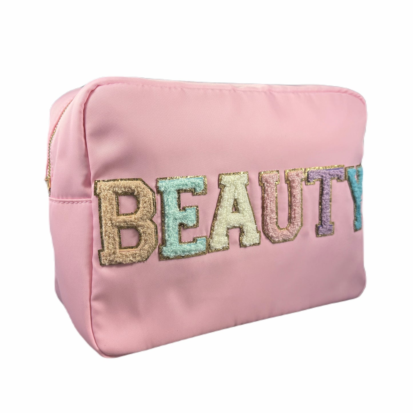 "BEAUTY" (Pink with Multi Letters)