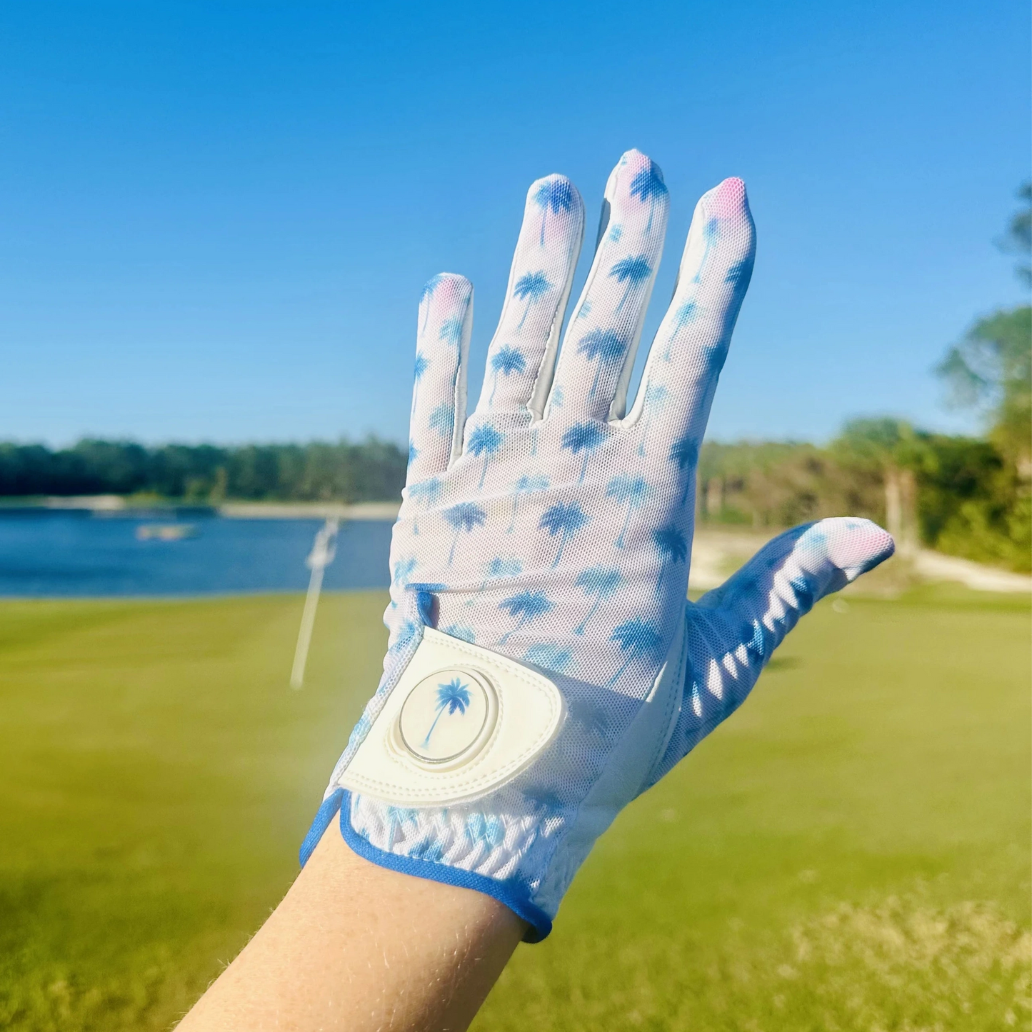 Palm Tree -  Ladies Golf Glove