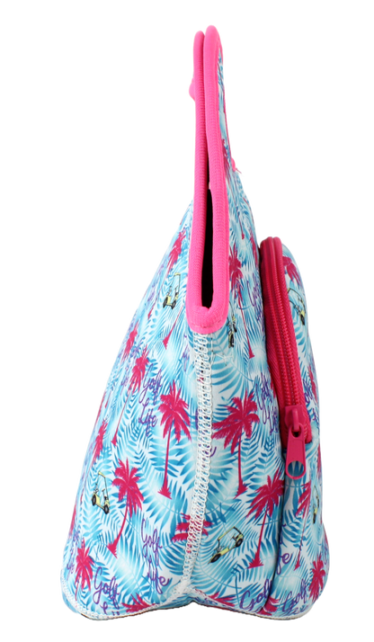 Neoprene Lunch Bag with Pocket - Golf Life