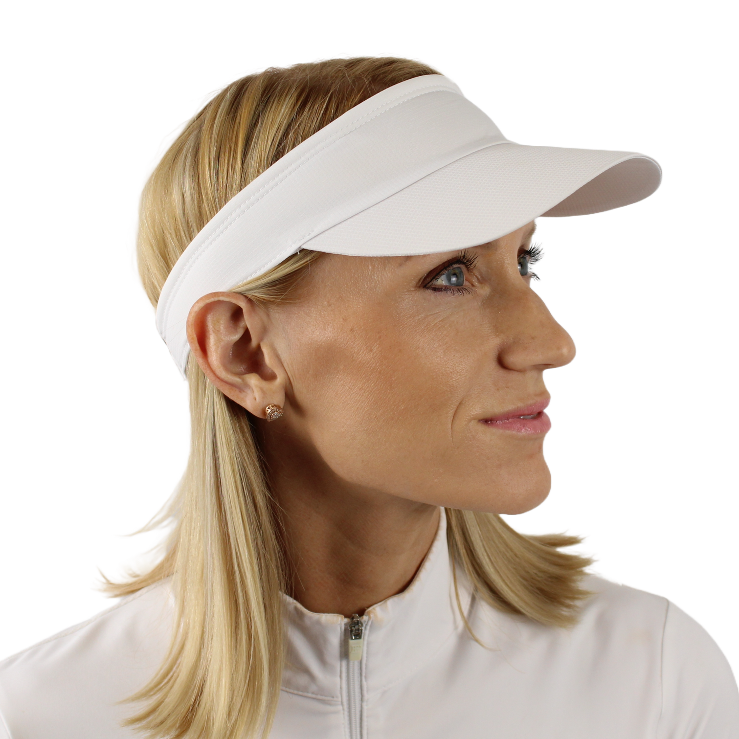 Ladies Sun Visor - White