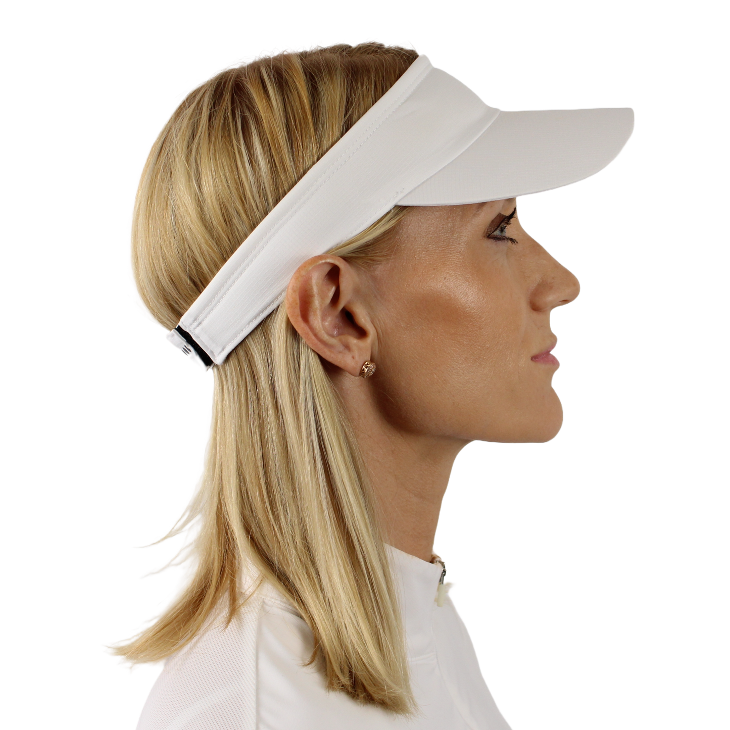 Ladies Sun Visor - White