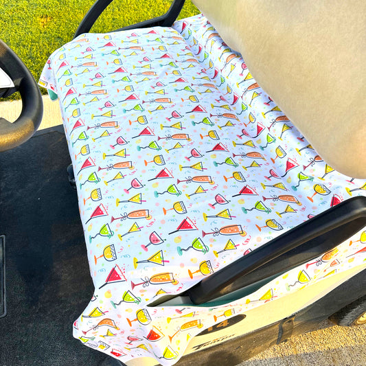 **AVAILABLE 10/1 ** Golf Cart Seat Cover - Ultimate ParTee Time
