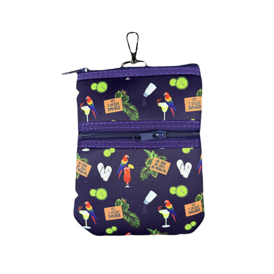 Double Zip Pouch - Margaritaville