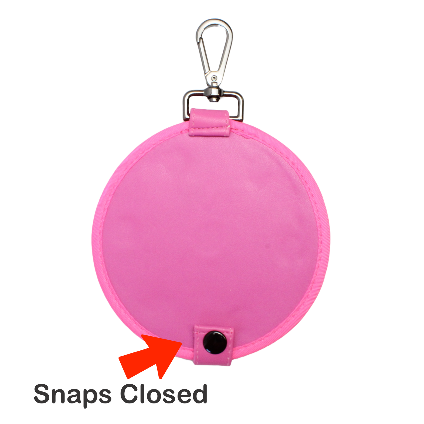 Personalized Ball Marker Storage Holder - Pink